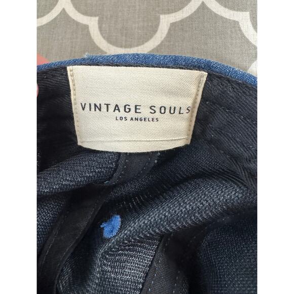 Vintage Souls VS Women’s Baseball Hat in Distressed Rinse Denim Wash main image 8